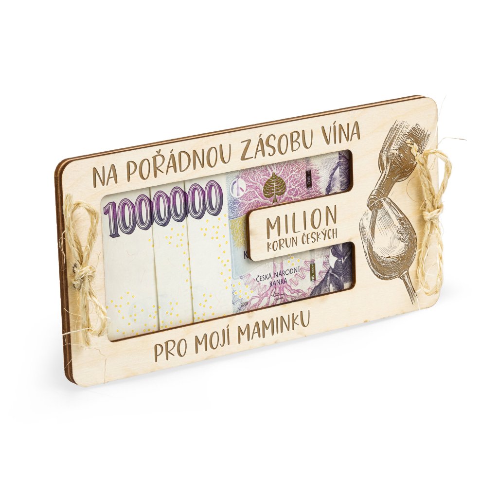 Dřevěné pouzdro pro maminku